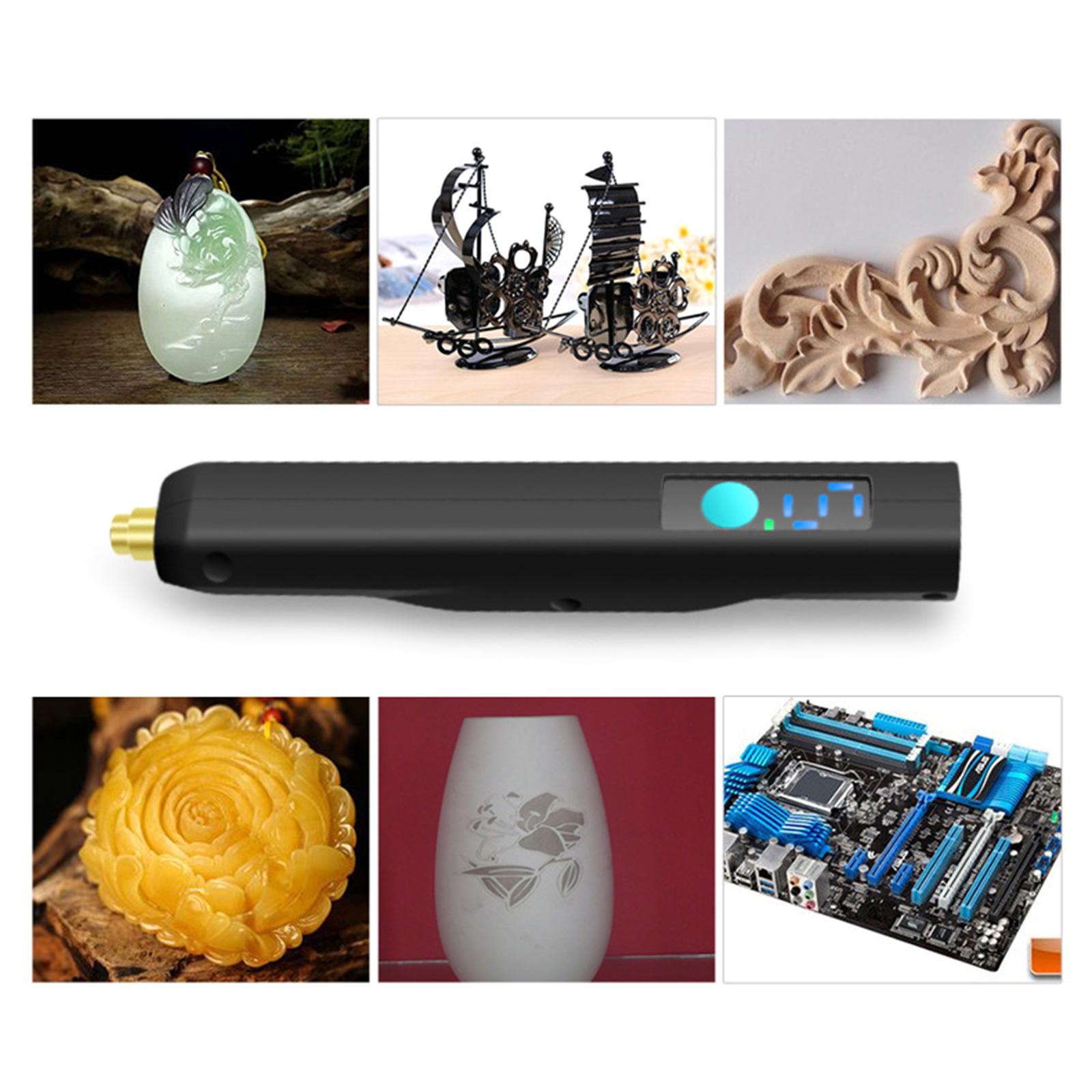 

Мини-граверная ручка, компактная шлифовальная машинка 3,7 В, 25 Вт, зарядка через USB, мини-гравер, полировальный инструмент, беспроводная шлифовальная машинка