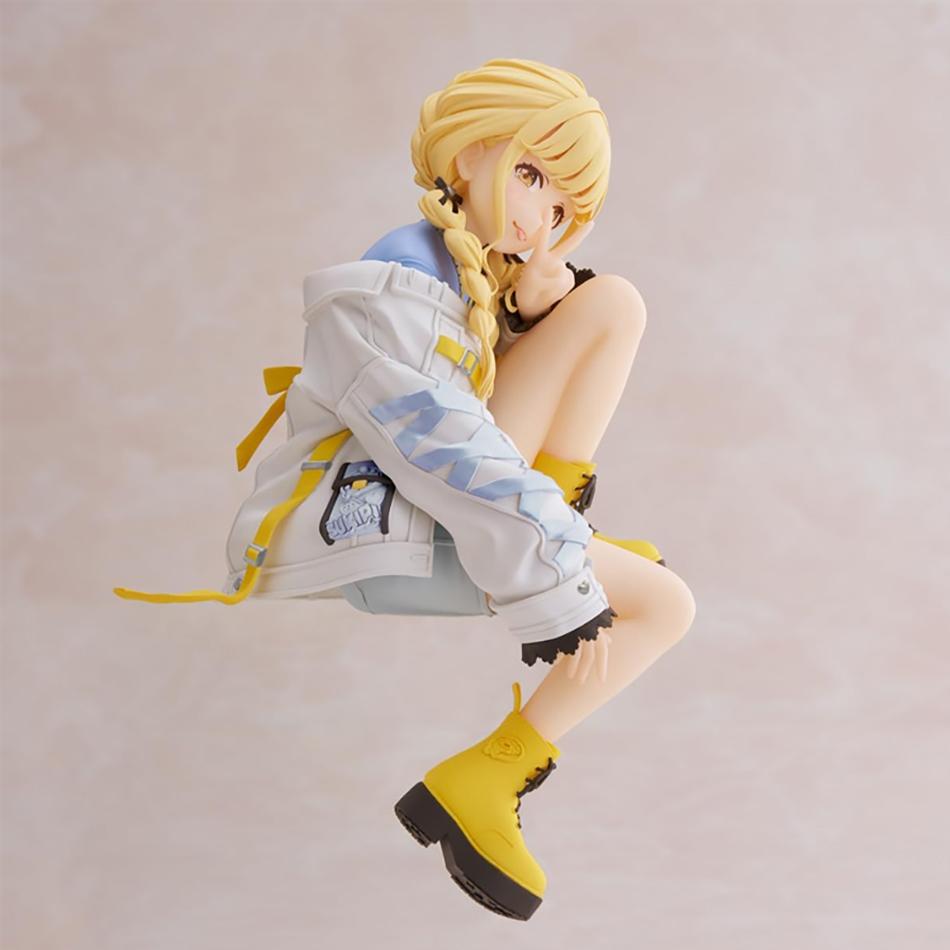 17cm Kotone Fujita Anime Adorable And Beautiful Girl Figure School Idol Master Collectable Desktop Decor Figure Toy Kid Birthday Present