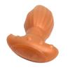Mango 2nd Generation Anal Plug Base Silicone Gold XL 75mm x 195mm TaRiss's Anchor-Shaped