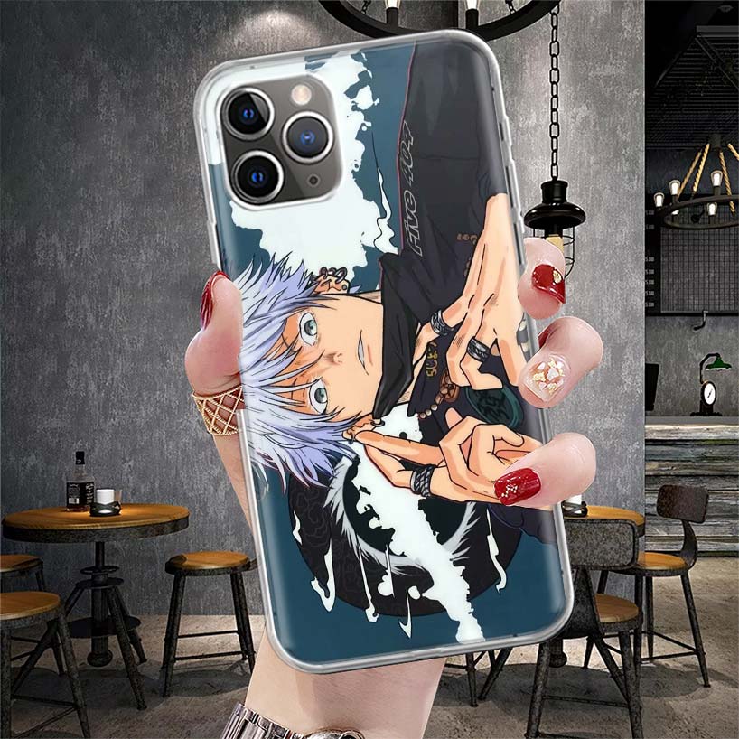Japan Anime JujuKaisen Soft Phone Case For IPhone 11 17 Air 16E 16 Pro Max 15 + 14 Plus 13 Mini 12 Apple 7 SE 8 Fundas Coque 11