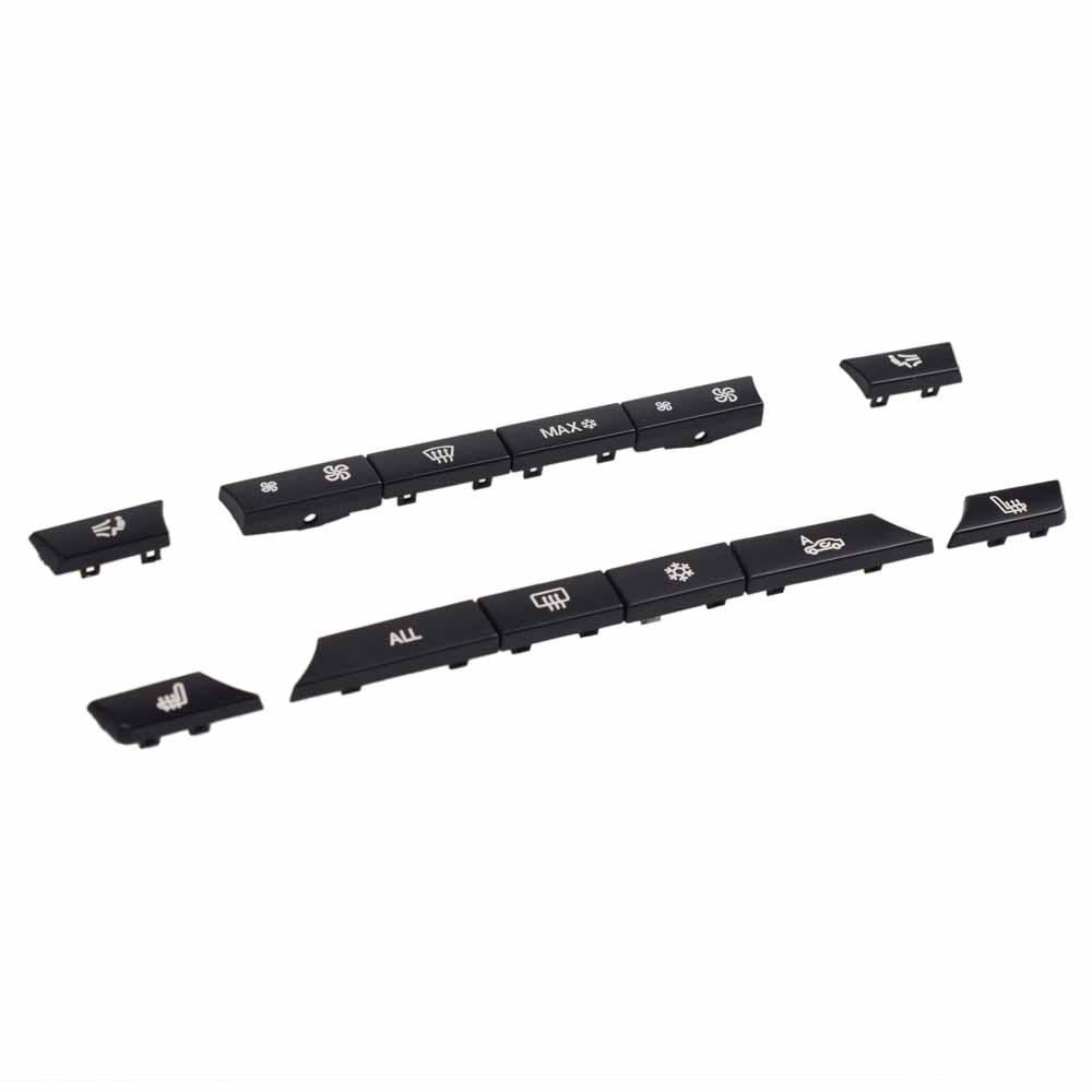 Car A/C Heater Climate Air Conditioning Control Panel Fan Speed Button Cover for BMW 5/6/7 Series F01 F02 F06 F07 F10 F11 F12 GT srfg1