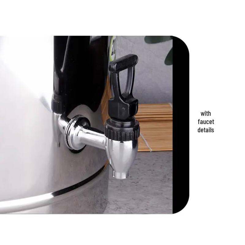 304 Stainless Steel Insulated Rice & Storage Dispenser with Faucet