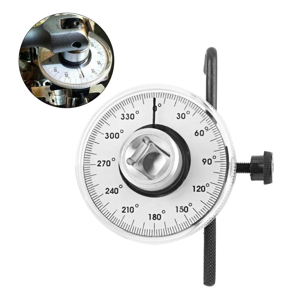 12inch Drive Torque Wrench Gauge Car Angle Rotation Ratchet Measurement Tool Kit