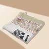 Islamic Retro-patterned Kneeling Small Rug, Easy-to-clean and Wear-resistant Muslim Prayer Carpet, Foldable Prayer Blanket