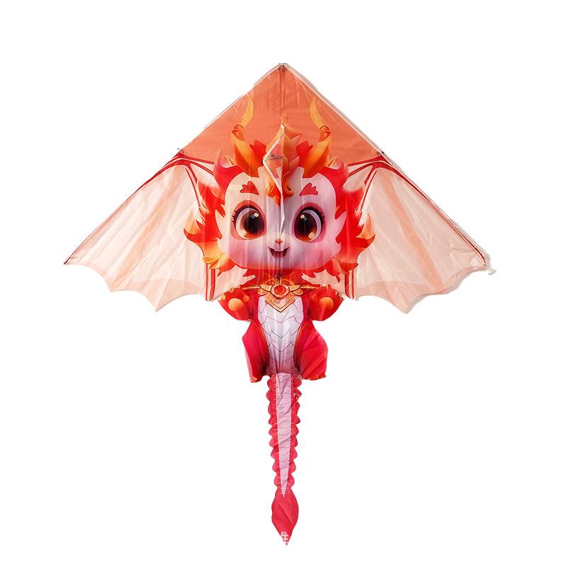 Yifei Weifang Children's Little Dragon Man Kite - Traditional Chinese Design Outdoor Toy