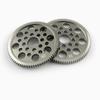 80/85 Teeth Porous Aluminium Alloy Spur Gear, Model Car Modification 0.5 Modulus Large Wheel Metal Spur Gear