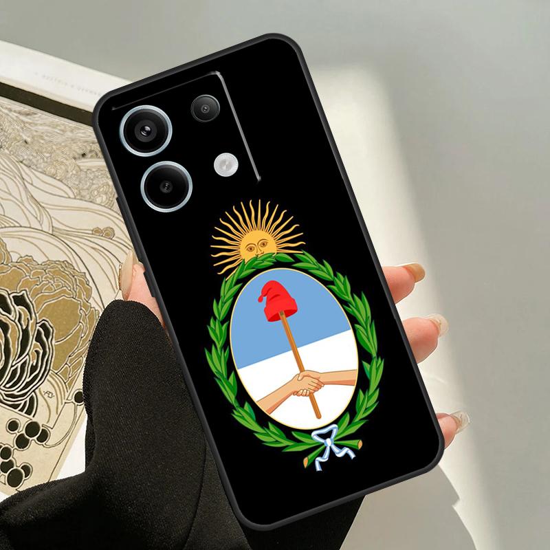 Argentina Flag Case For Xiaomi Redmi Note 14 12 11 9 10 13 Pro 9S 10S 11S 12S Redmi 14C 10C 12C 13C Cover