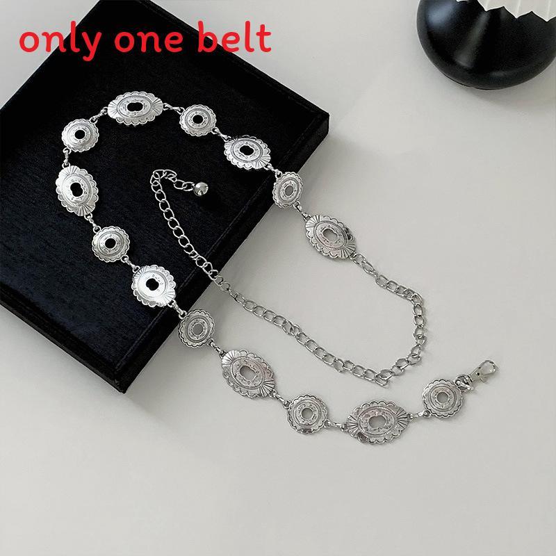 Bohemia Metal Butterfly Waist Belt For Women With Vintage Decorative Accent