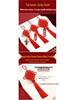 Small Red Chinese Knot Pendant: Good Luck & Wealth Fu Gourd Peace Lover’s Tassel Decoration