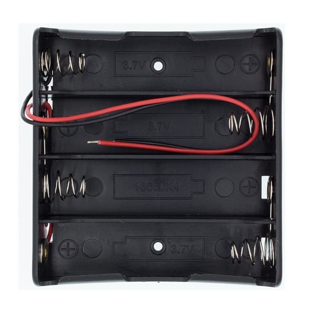 Multi Slot With Wire Lead Batteries Box Clip AA Battery Case Standard Size 18650 Battery Holder