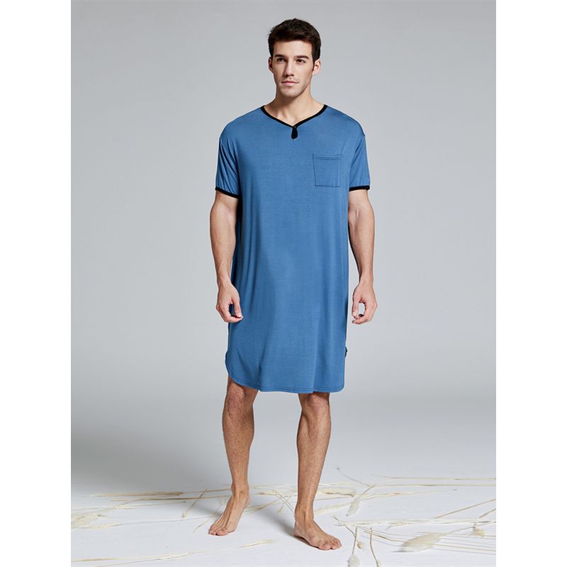 Modal Rayon Summer Thin Extra Fat Men's Jumpsuit