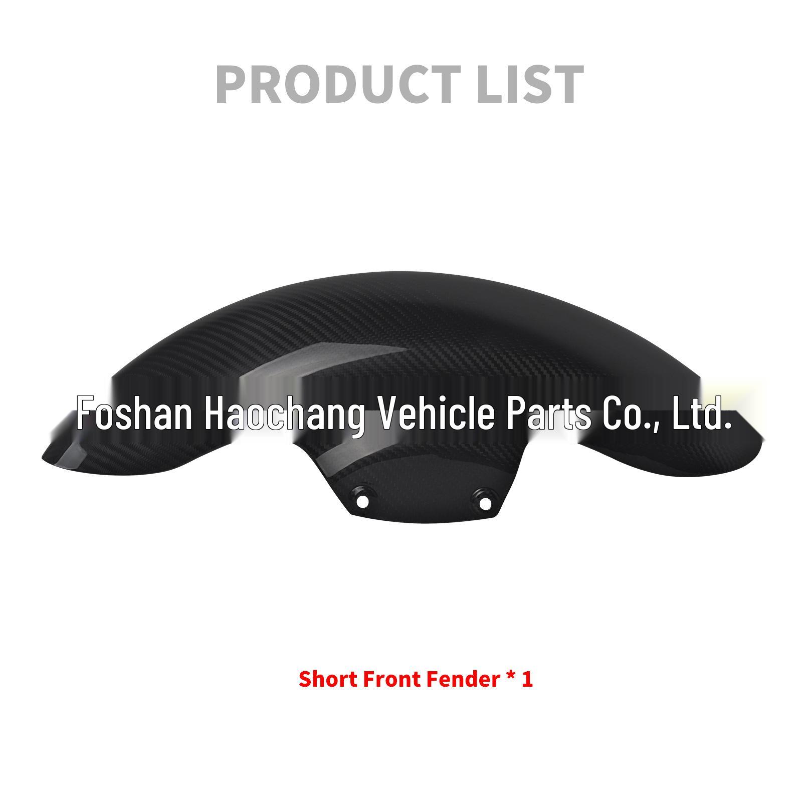 

Harley Touring 2009-2023 Carbon Fiber Front Fender