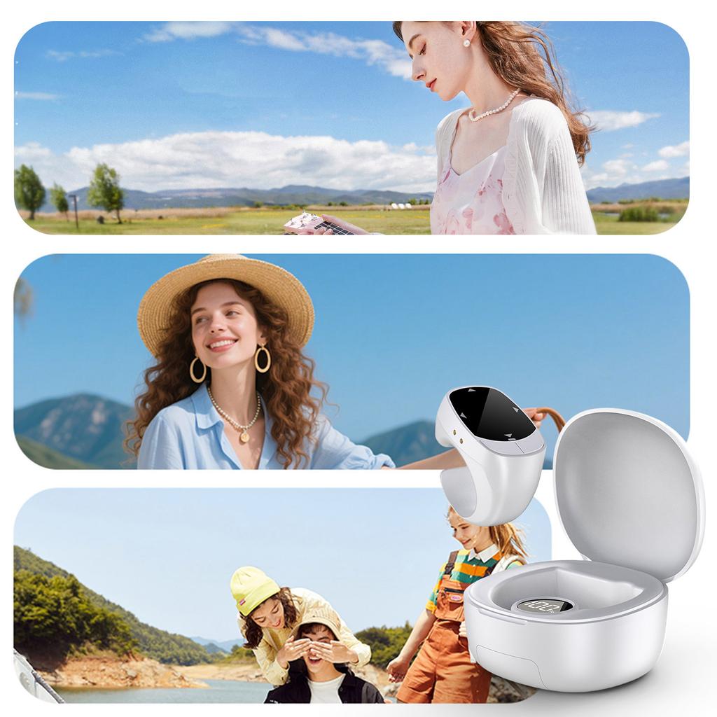 Seitenwender Klicker BT Kamera Videoaufnahme Fernbedienung Fernbedienung Scrollring Touchscreen Seitenwender für iPhone Android Tablet