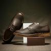 Classic Men Shoes Brand Men Genuine Leather Shoes Lace Up Suit Shoe Men's Office Business Shoe Commuting Leisure Shoes Men