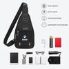 BAAW1 Car Sticker For BMW Car Men Chest Bag Crossbody Shoulder Purse Coin Wallet Accessories For BMW E46 E90 E60 F10 E39 F30 E36 F20 E