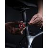 Fahrrad-Rücklicht, 6 Modi, USB-aufladbar, Aluminium, MTB-Straßensattel, Sattelstütze, LED-Warnlampe