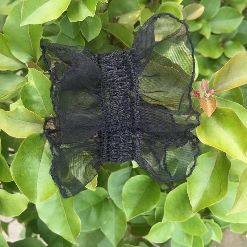 

Dark Lolita Lace Wrist Cuffs - Cute Fairy-Style Sleeve Concealers for Women One Size