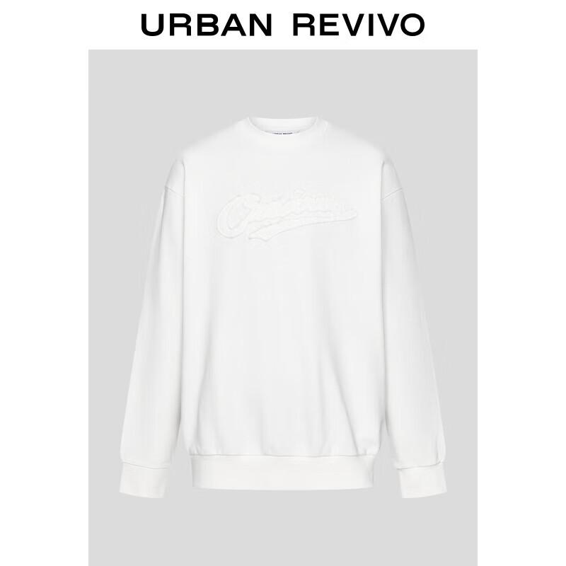 

UR Men s Letter Crew Neck Loose Sweatshirt UUV450072 S