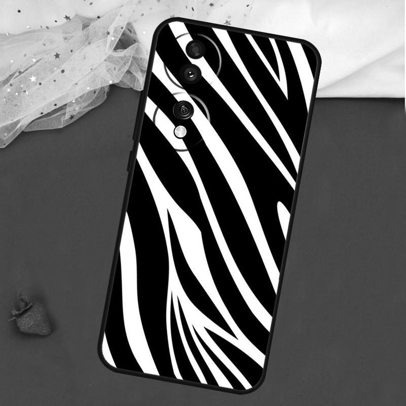 Cow Zebra Pattern Case For Honor Magic 8 5 6 7 Pro 200 400 50 70 90 Lite Win RT X8c X8b X9a X9b X9c X9d Cover