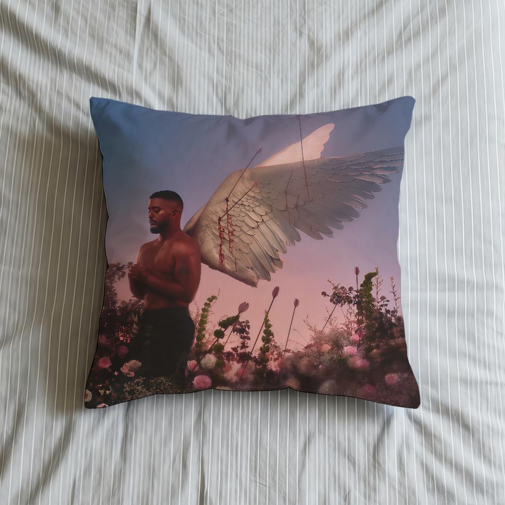 Cushion Singer Cover Soft Case Sofa S-SlimaneS-ES Living Room Home French Comfortable Office Decor Protective Pillow