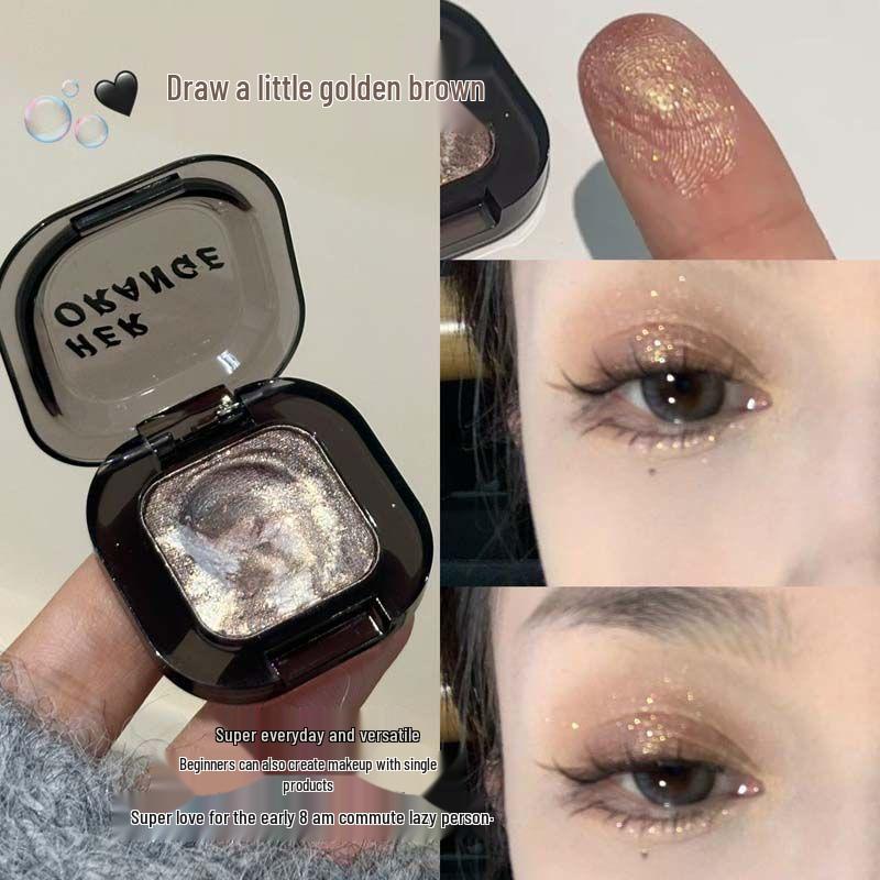 Five-Flower Rich Girl Pearlescent Eyeshadow Palette with Super Shimmer Under-Eye Brightener
