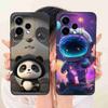 For Oppo Reno15 5G Case CPH2825 ilicone Back Cover For Oppo Reno 15C Reno15c 5G Cute Panda Cartoon Phone Cases Shockproof