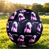 Billie Eilish Size 5 Football, Custom Name Text Personalized Soccer Ball Sport Training Gift