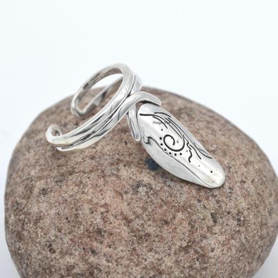 Silver Handmade Ring 925 Sterling Silver Fine Jewelry Statement Ring For Christmas Sale