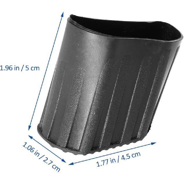 4pcs Floor Mat Ladder Rubber Feet Ladder Covers Foot Pad for Stepladder Ladder Safety Cover Stair Ladder Bike Planter for Garden Ladder Foot Mat