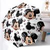 1pc Mickey Mouse Automatic Folding Umbrella - Portable Foldable Design with 8 Ribs, Durable Plastic & Iron Frame Y250725027