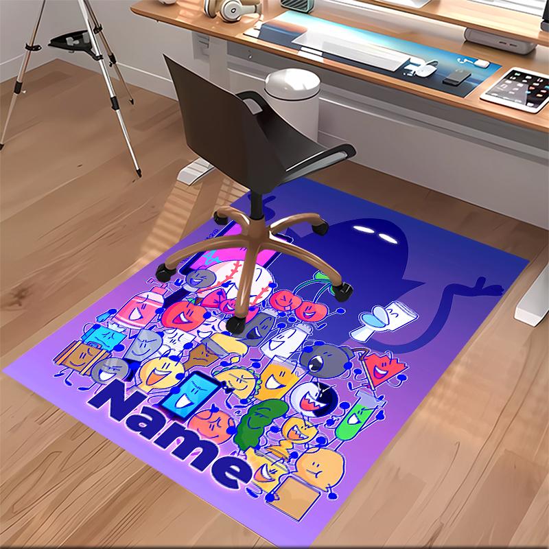 Custom personalization nanimate Insanity Print Area Rug - Soft, Washable Non-Slip Indoor Mat,Living Room,Home&Office Decorative Rug