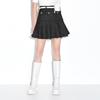 Women's Coarse Floral Hemp Waist Casual Half Skirt
