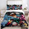 Carton D-Demon-Sla Anime Al Season Soft Duvet Cover Comforter Beding Set Soft Comfortable Quilt Cover Plus Pilowcases Single/Double/Quen/King