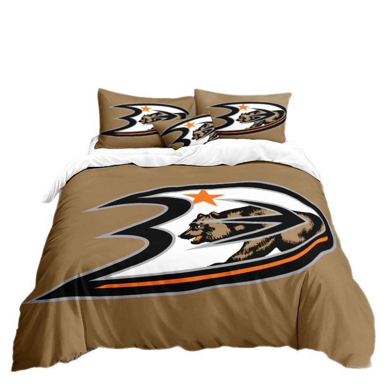 Team Icon Series 3D Digital Printing Three-Piece Bedding Kit Sheet Quilt Cover