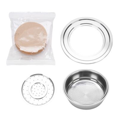 Tasse Capsule de Café Réutilisable Compatible avec Machine à Café SENSEO Capsule Rechargeable Filtre en Acier Inoxydable