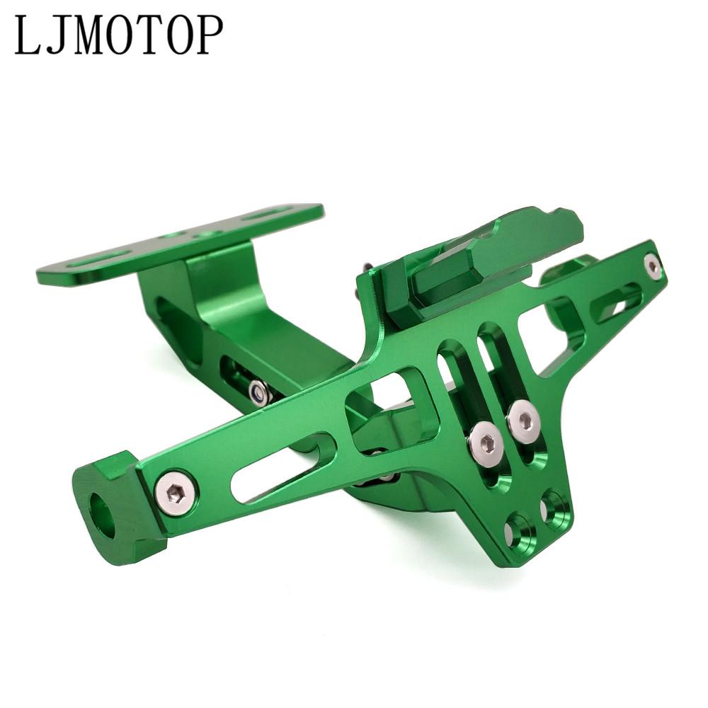 

Держатель рамки номерного знака мотоцикла с ЧПУ, кронштейн со светодиодным сигналом для Daytona 600/650/675/955i SPEED FOUR