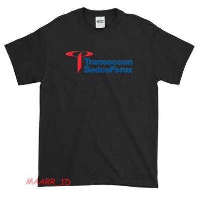 Nueva Camiseta Divertida Americana con Logo Transocean Talla USA S-XXL