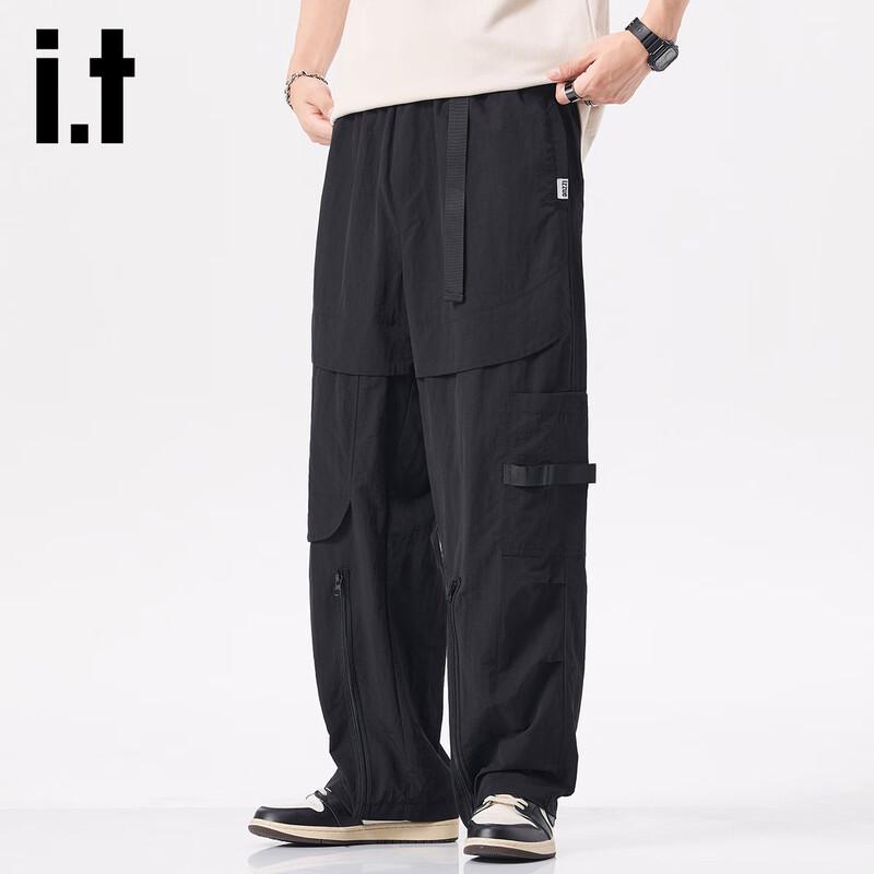 Izzue It Men's Multi-Pocket Casual Quick-Dry Pants
