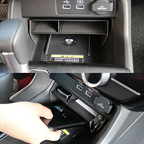 Onami 11th Generation Civic Center Console Storage Box Interior Panel Interior Parts New CIVIC FL1 Plastic 1P [Black] 11CIV-36-BK