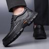 Fashion2024 New Leather Men Driving Shoes CasualLace-Up Business Shoes Breathable All-match Men Flats Fashion Moccasins Walking Shoes