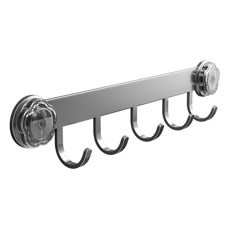 Drehbarer Wellen-Saugnapfhaken - Klebstoff ohne Bohren für Küche & Bad