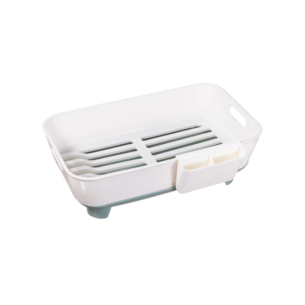 

Tableware Spoon Fork Cage Rack Chopsticks Tube Tableware Storage Basket Unisex Cyan S