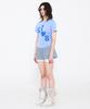 Kimseupeulesikoteunmakes Messi Kith Logo T-Shirt Blue
