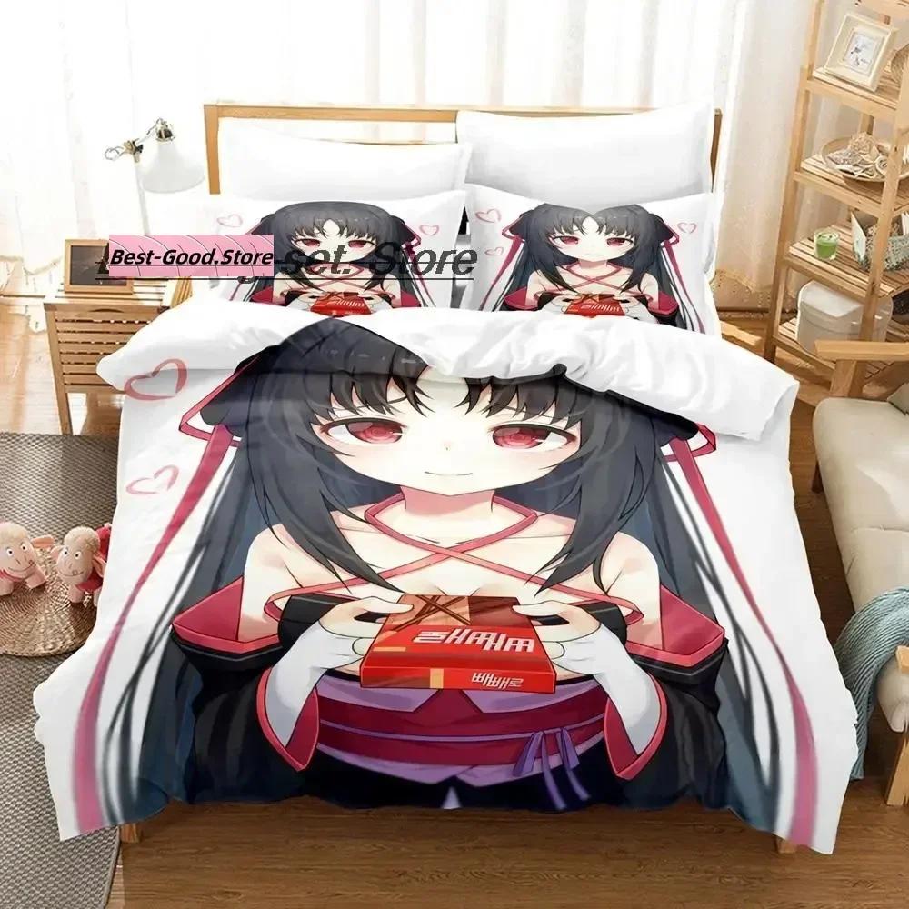 Unbreakable Machine-Doll Bedding Set Duvet Cover Sheet Printed Bed Set Pillowcase Bed Full Queen King Size Comforter Bedroom