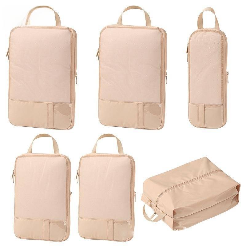 Travel Storage Organizer Set With Oxford Cloth For Packing And Moving