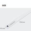 Daiso Clear Triangular Eyeshadow Brush