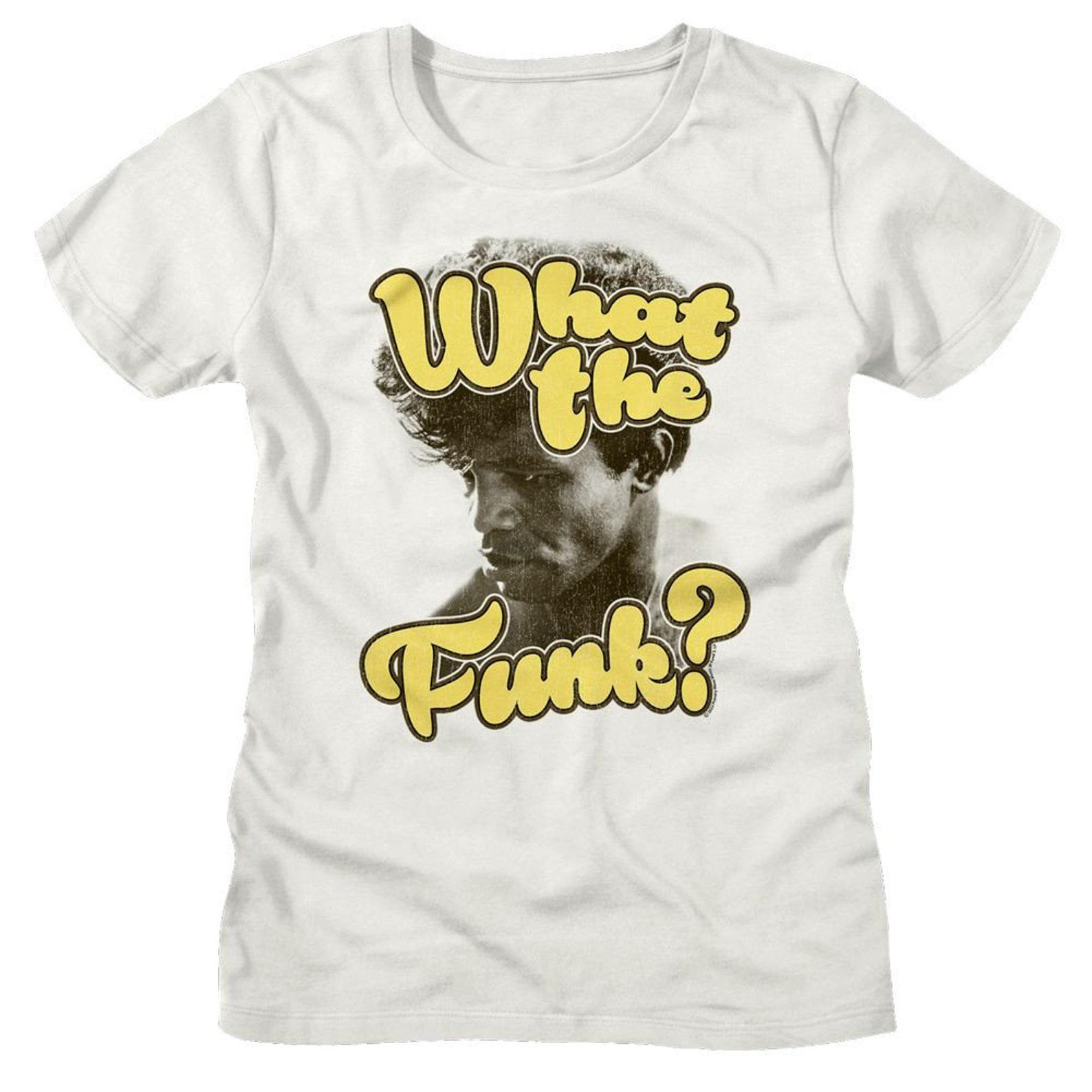 James Brown What The Funk Vintage White Women s T-Shirt XL