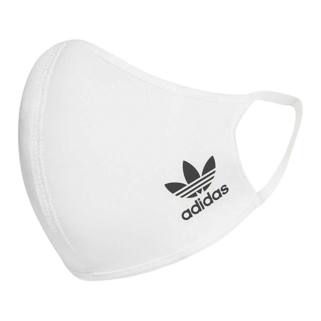 Adidas Originals Elastane Face Masks Unisex White/3 Pack HB7850