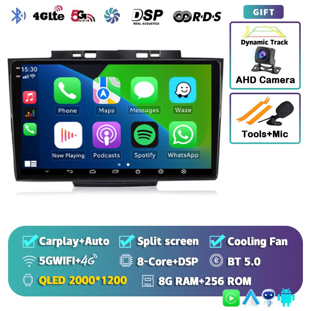 Android 14 Carplay Car Radio For Great Wall Greatwall Hover H5 Haval H3 2013-2019 Multimedia Player GPS Navigation 2din Stereo