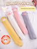 Cat Paw Hot Water Bottle for Warming the Stomach, Cute Plush Hot Compress for Female Students, Extended Length for Winter Use
